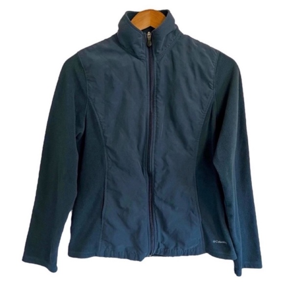 Columbia Jackets & Blazers - Columbia Women's Jacket Fleece Dark Blue Full Zip Size Small